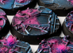Gamer Grass 790330 32mm Alien Infestation Round Battle Ready Bases (8 Pack)