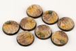 Gamer Grass 790668 32mm Deserts of Maahl Round Battle Ready Bases (8 Pack)
