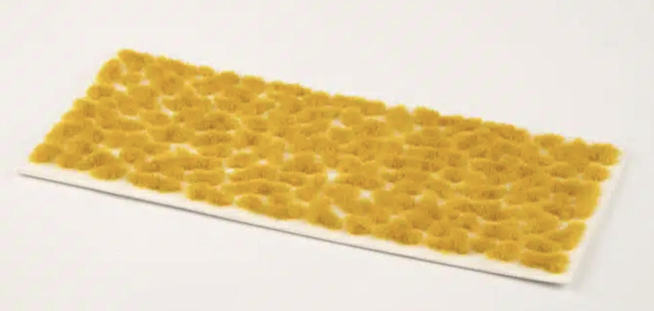 Gamer Grass 790804 2mm Golden Yellow Grass Tufts (115 Pack Self Adhesive)