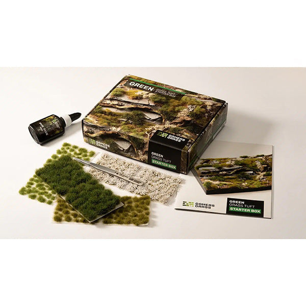 Gamer Grass 791160 Green Grass Tuft Starter Boxed Set
