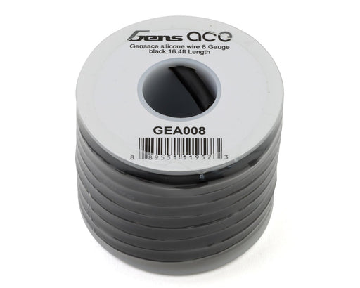 Gens Ace GEA008 Black 8AWG Silicone Wire (16.4 ft.)
