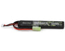 Gens Ace GEA12002S25T 7.4v 1200mAh 2S 25C Airsoft LiPo Battery with Tamiya Connector