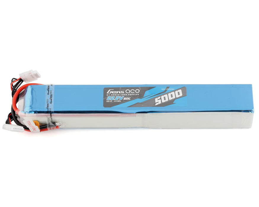 Gens Ace GEA12S500060 44.4v 5000mAh 12s 60C LiPo Battery (NO Connector)