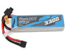 Gens Ace GEA333S45T3GT G-Tech 11.1v 3300mAh 3S 45C Smart LiPo Battery with Universal Connector
