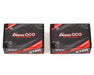 Gens Ace GEA57002S60D4 7.4v 5700mAh 2S 60C LiPo Battery Saddle Pack with Deans Connector