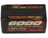 Gens Ace GEA60004S14S Redline 2.0 15.2v 6000mAh 4S Shorty 140C LiHV Battery with 5mm Bullets