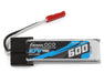 Gens Ace GEA6001S45J 3.7V 600mAh 1S 45C LiPo Battery with JST-SYP Connector