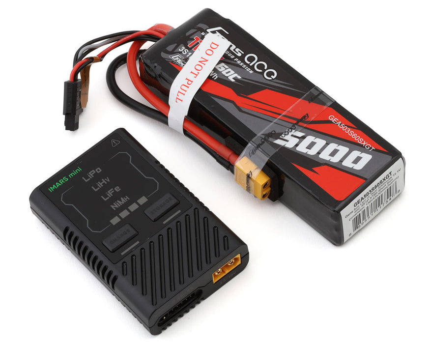 Gens Ace GEA60W3S5060GT G-Tech Smart 5000mAh 3S 60C Bundle with 3S XT60 LiPo Battery
