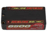 Gens Ace GEA65002S14S5 Redline 2.0 7.6v 6500mAh 2S Shorty LiHV 140C Battery with 5mm Bullets
