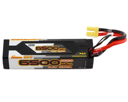 Gens Ace GEA65003S10E5 11.4v 6500mAh 3S 100C LiHV Advanced Series LiPo Battery with EC5 Connector