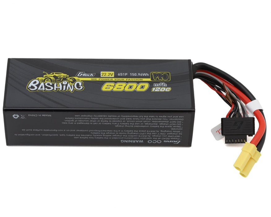 Gens Ace GEA686S12E5GT G-Tech Smart 6S 120C Bashing Series Hardcase LiPo Battery with EC5 Connector