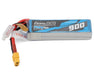 Gens Ace GEA9004S80X6 14.8V 900mAh 4S 80C Stick LiPo Battery with XT60 Connector