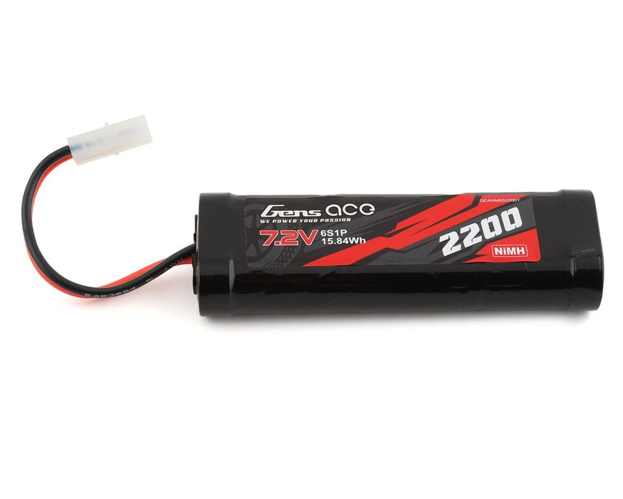 Gens Ace GEANM6S2200T 6-Cell 7.2V 2200mAh NiMh Battery with Tamiya Connector