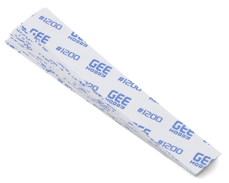 GEEHOBBY (By Dspiae) GH-SP-1200 Self-Adhesive 1200 Grit Sandpaper Set (20 Pack)