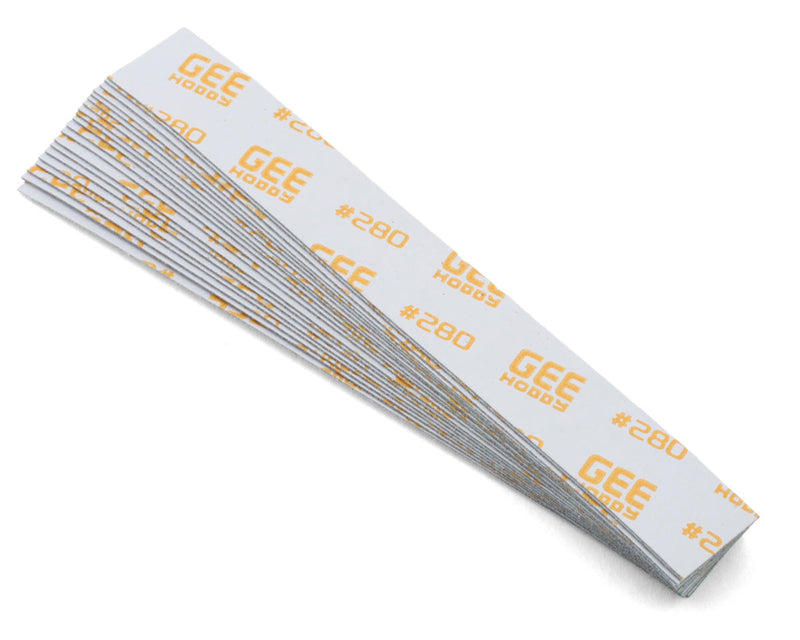 GEEHOBBY (By Dspiae) GH-SP-280 Self-Adhesive 280 Grit Sandpaper Set (20 Pack)
