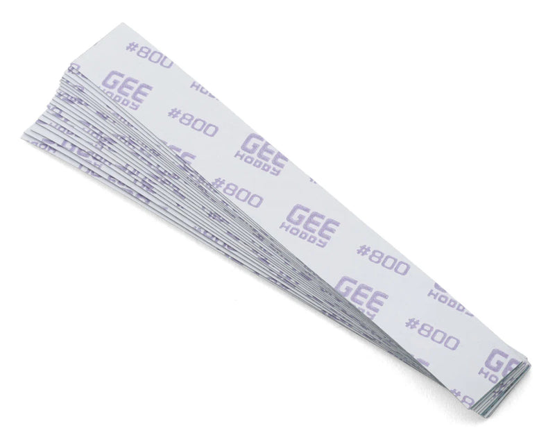 GEEHOBBY (By Dspiae) GH-SP-800 Self-Adhesive 800 GritSandpaper Set (20 Pack)