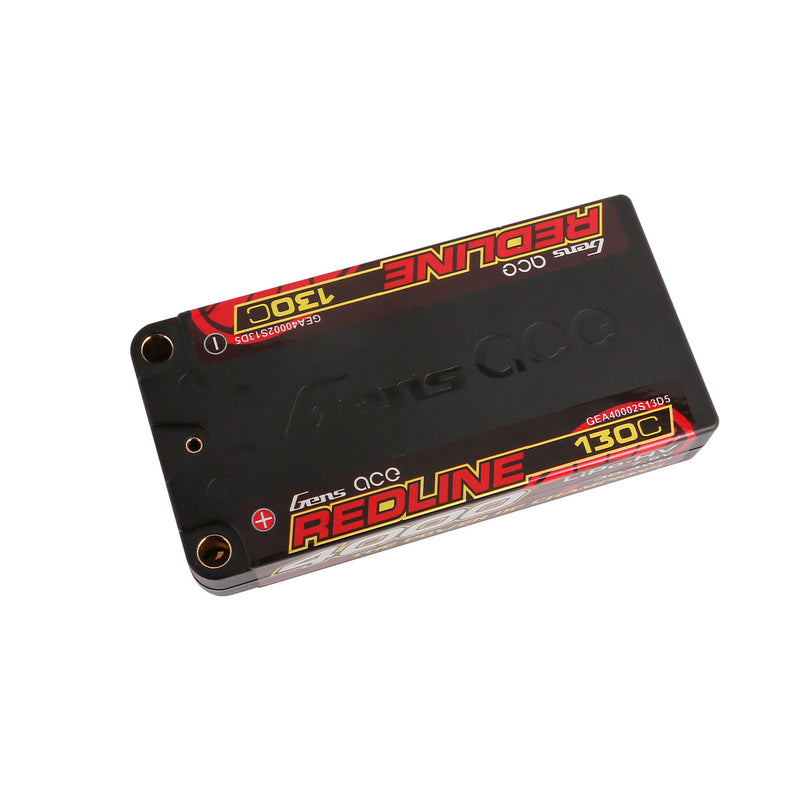 Gens ace Redline 40002S13D5 4000mAh 7.6V 130c 5.0mm