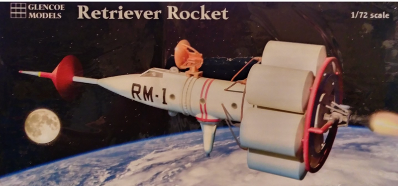 Glencoe Models 6002 1/67 RM-1 Retriever Rocket Plastic Model Kit