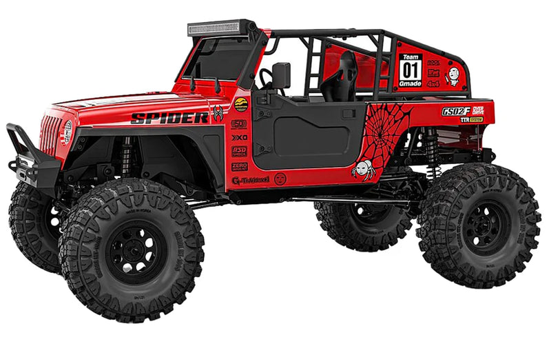 GMade 57014 1/10 GS02F Spider Portal TS Crawler Assembly Kit