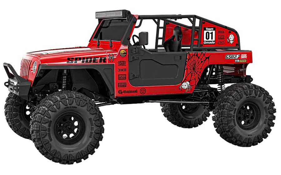 GMade 57014 1/10 GS02F Spider Portal TS Crawler Assembly Kit