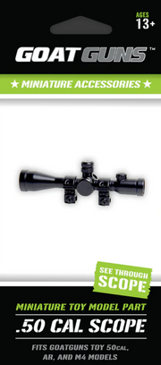 Goat Guns 1:3 Scale 16X Scope for (AR/.50cal) Models