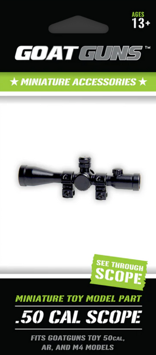 Goat Guns 1:3 Scale 16X Scope for (AR/.50cal) Models