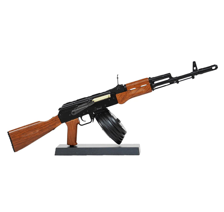 Goat Guns 1:3 Scale Black Drum Mag for AK47 Models