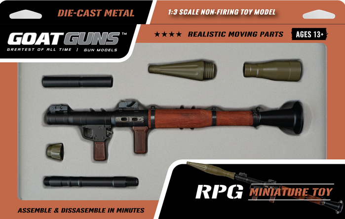 Goat Guns 1:3 Scale RPG Model