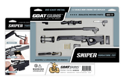 Goat Guns 1:4 Black Sniper Rifle Diecast Gun Model