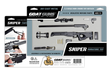 Goat Guns 1:4 Black Sniper Rifle Diecast Gun Model