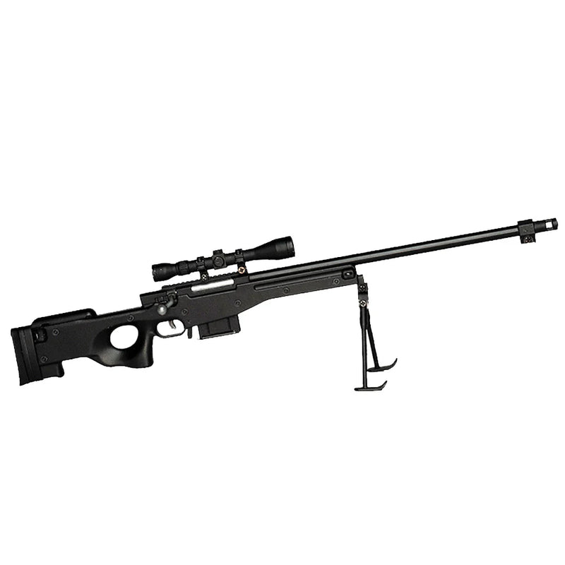 Goat Guns 1:4 Black Sniper Rifle Diecast Gun Model