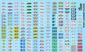 Gofer Racing Decals 11001 1/24 Decals - License Plates