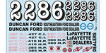 Gofer Racing Decals 11008 1/24 Decals - Race Sheet