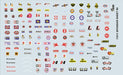 Gofer Racing Decals 11011 1/24 Decals - Sponsor Sheet #2