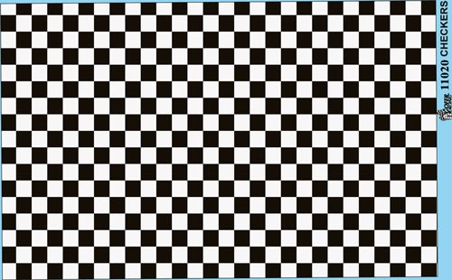 Gofer Racing Decals 11020 1/24 Decals - Checkers