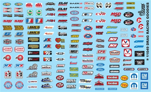 Gofer Racing Decals 11049 1/24 Decals - Drag Racing Goodies