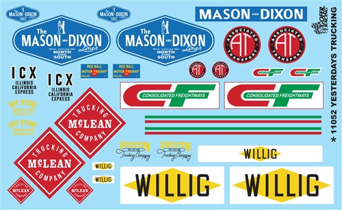 Gofer Racing Decals 11052 1/24 Decals - Yesterdays Trucking