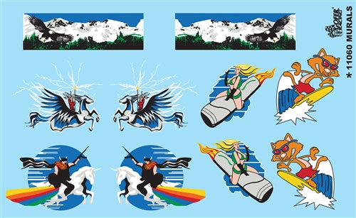 Gofer Racing Decals 11060 1/24 Decals - Truck And Van Murals