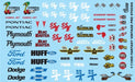 Gofer Racing Decals 11069 1/24 Decals - Fantasy Vintage Pro Stocks