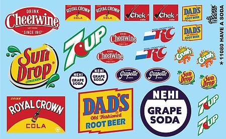 Gofer Racing Decals 11080 1/24 Decals - Have A Soda