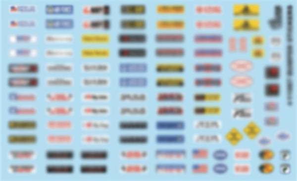 Gofer Racing Decals 11086 1/24 Decals - Bumper Stickers