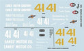 Gofer Racing Decals 12003 1/24 Decals - Curtis Turner 1950 #41