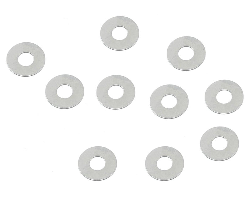 Gravity RC 505 Fine Tune Suspension Mount Shims (Steel) (10pcs) 0.2mm thick (3mmID, 7mmOD)
