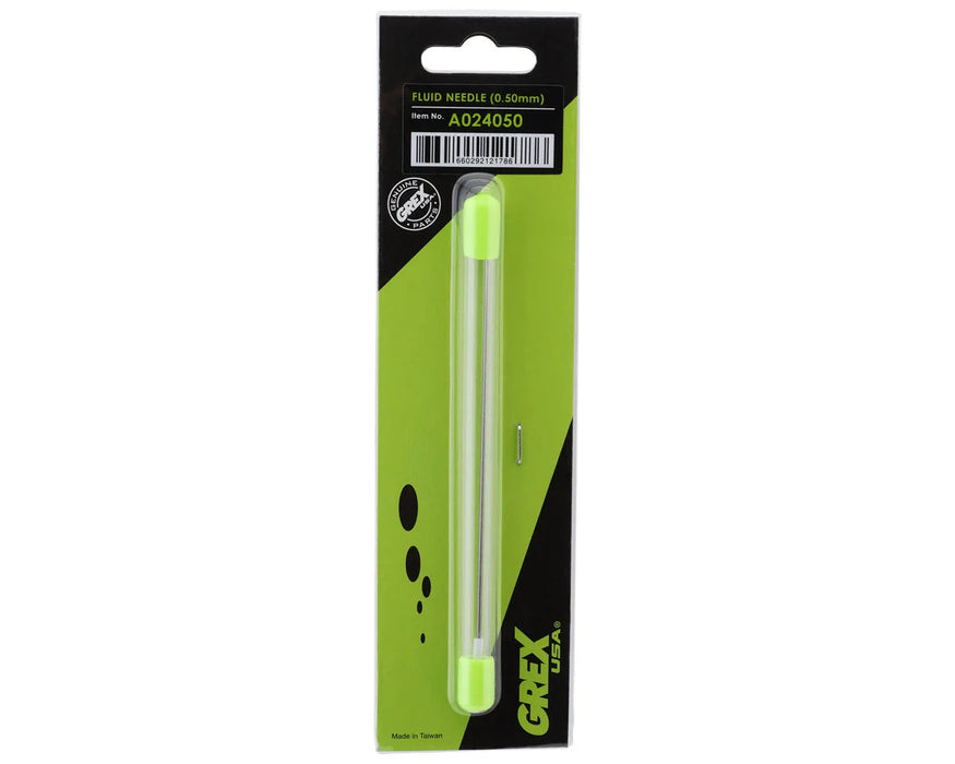 Grex A024050 0.50mm Fluid Needle fits: TG, TS, XGi, XSi, XBi