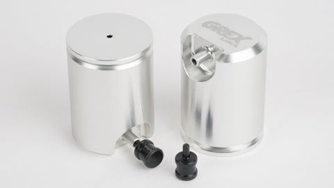 Grex CP05-SS Side cup set compatible with all Grex USA side feed airbrushes