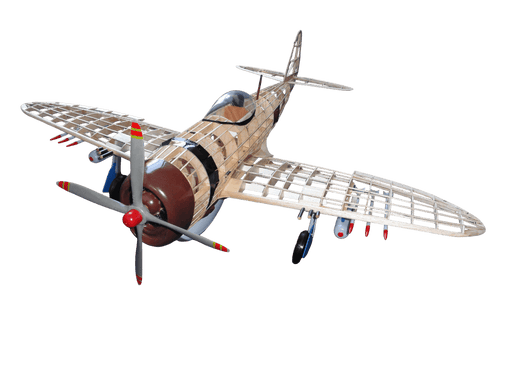 Guillows 1001 1/16 P-47 Thunderbolt (30" Wingspan) Balsa Flying Model Kit