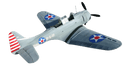 Guillows 1003 Sbd-3 Dauntless (31" Wingspan) Balsa Flying Model Kit