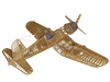 Guillows 1004 F-4U4 Corsair (30" Wingspan) Balsa Flying Model Kit