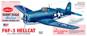 Guillows 1005 F-6F3 Hellcat (32" Wingspan) Balsa Flying Model Kit
