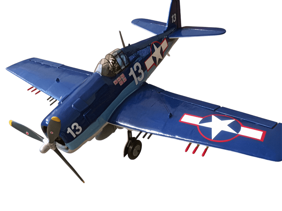 Guillows 1005 F-6F3 Hellcat (32" Wingspan) Balsa Flying Model Kit